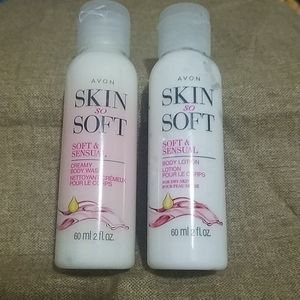 New SSS body wash and lotion